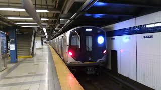 Euclid Avenue bound R211T C train departing Canal Street