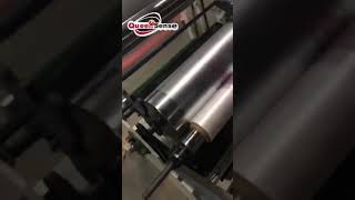 Film blowing machine with online printing