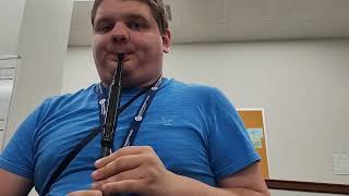 Donald mclain's fairwell to oban on practice chanter