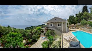 Villa Christiana and Danai in Loggos, Paxos