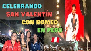 Celebrando SAN VALENTÍN con ROMEO SANTOS en PERÚ 💃🏽🎉