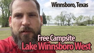 Lake Winnsboro West, Free Campsites, Winnsboro, Texas