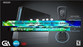 Unboxing a MINT Nintendo Wii Console After 15 Years in The Attic - Nintendo Wii Gaming Retro Gaming