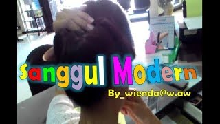 Tutorial Sanggul Cantik Modern