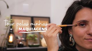 tour pelas minhas maquiagem (e umas dicas de makes naturebas) | Larissa Vaiano