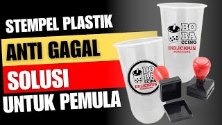 STEMPEL PLASTIK PERMANEN