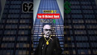 Top 10 Richest 🤑 Banks in the World 🌎 #money #shorts