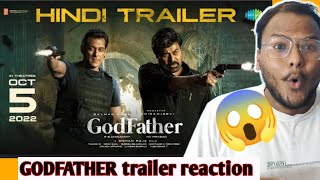 God Father Trailer | Reaction video Megastar Chiranjeevi | Salman Khan | Mohan Raja | Thaman S|