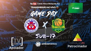 AO VIVO | Jogo de basquete | Municipal  x Teram Klun sub-17 @FBERJPLAY  | 18/03/24