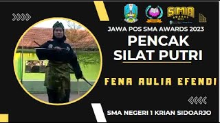 JAWA POS SMA AWARDS 2023 - PENCAK SILAT PUTRI - SMA NEGERI 1 KRIAN