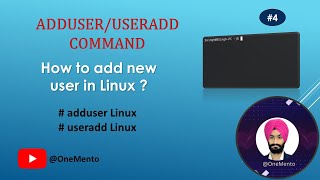 adduser or useradd command in linux | How to create new user in Linux | Hindi