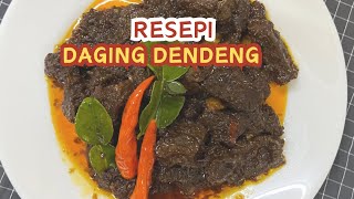 Resepi Daging Dendeng Sedap & Simple