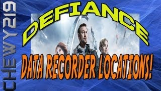 Defiance | Mount Tam Data Recorder Locations | By Chewy219