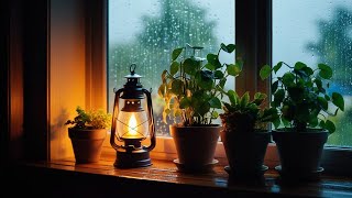 Soothing Rain on the Window A Natural Remedy for Stress Relief