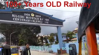 UNESCO 100+ Years Old Ooty Railway Station & Arrival in RAIN Coonoor Passenger