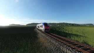 [TPF 2] Timelapse x73500 (ATER) Bayonne - Saint Jean Pied de Port en début de Journée