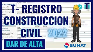 📝Como dar de alta a un trabajador en el t registro - Sunat 2022 | CONSTRUCCIÓN CIVIL 👷‍♀️👷