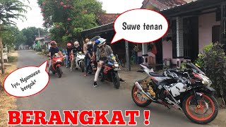 Berangkat Kondangan Menikmati Jalan berlubang 🔥 || SUZUKI GSX-R