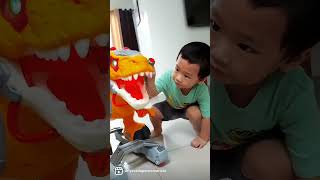 Dino Scooter for my birthday boy. 😊🦖😍😘 Happy 3rd Toto Jr 🥰🥳