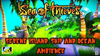 "Sea of Thieves Island Ambience | Serene Ship and Ocean Sounds | Relaxing Pirate Adventure"