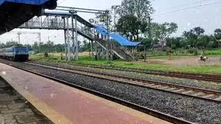 Goods Train passing Through Onda railway station,Bankura,west bengal.