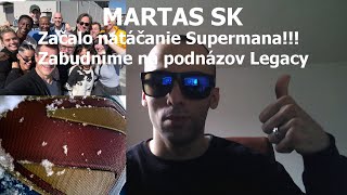 MARTAS SK -  Začalo natáčanie Supermana | Zmena názvu | Vidíme znak Supermana!!!