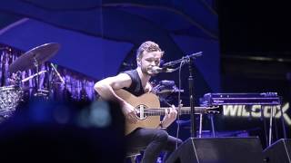 the tallest man on earth at Prescott Park Portsmouth, NH on July 6, 2016 1