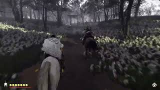 Ghost of Tsushima: Suicidal Deer Get Run Over Even by a Horse