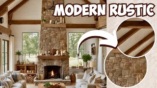 Top 7 Tips for Creating a Cozy MODERN RUSTIC Home You'll Adore!