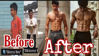 skinny to muscle transformation body