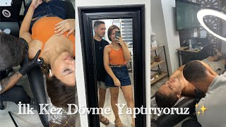 İlk Kez Dövme Yaptırıyoruz/ Vlog ✨