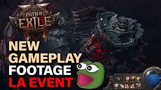 NEW Path of Exile 2 GAMEPLAY FOOTAGE from LA EVENT