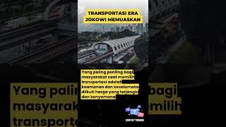 65% Masyarakat Nilai Transportasi Umum di Era Jokowi Meningkat!