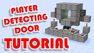 Simple Automatic Sculk Sensor Door TUTORIAL | Minecraft 1.17