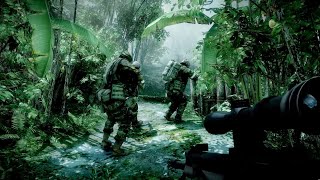 SAVE AGUIRE | UPRIVER |BRAVO TWO | BATTLEFIELD BAD COMPANY 2 |NO COMMENTARY GAMEPLAY