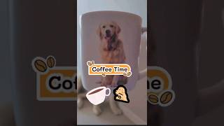 Coffee Time Czas na KAWĘ przy KaVie #coffetime #goldenretriever Golden Retriever