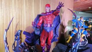 Marvel & DC Sideshow Collectibles and other action figures at North Hobby Expo.