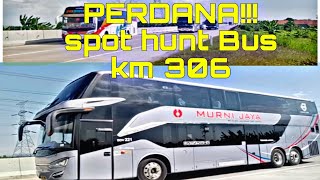 PERDANA!!!H-2 Menjelang idul adha |Hunting bus tol km 306 pemalang