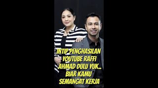 Intip penghasilan youtube Rans entertaiment#raffiahmad #nagitaslavina