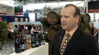 drinktec 2009 - Biersommelier-Weltmeister zapft Schoko und Banane