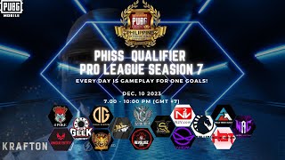 QUALIFIER PHISS PRO LEAGUE SEASION 7