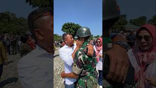 Prajurit TNI menangis bukan berarti lemah