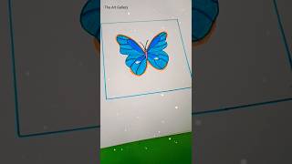 let's draw beautiful ❤️ butterfly #butterfly #howtodraw #drawing #youtubeshorts #shortvideo #viral