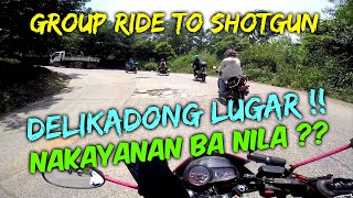 RIDE TO SHOTGUN SAN MATEO | 1ST TIME NILA SA DELIKADONG LUGAR | NAPASABAK SILA ! | HONDA RS125 FI