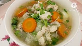 sop ayam segar dan bergizi