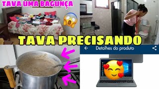 MAIS UM SONHO REALIZADO - ORGANIZEI TODA A BAGUNÇA +ALMOÇO +CANJICA