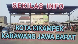 Kota Cikampek Karawang Jawa barat kota Transit, Jawa barat - Jawa Tengah