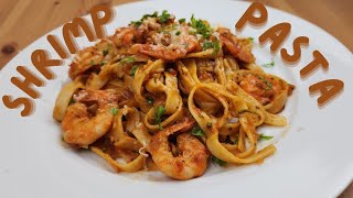 المعكرونة بالجمبري بطريقة أشهر المطاعم،سهلة و سريعة التحضير في 20 دقيقة فقط shrimp pasta