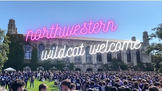 wildcat welcome 2022 -- northwestern freshmen orientation week