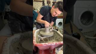 Trying Something DIFFERENT 🏺😱 #Shorts #Pottery #Reaction